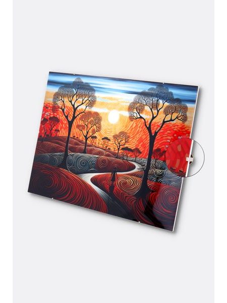 Obraz na stenu umelecké stvárnenie vidieka