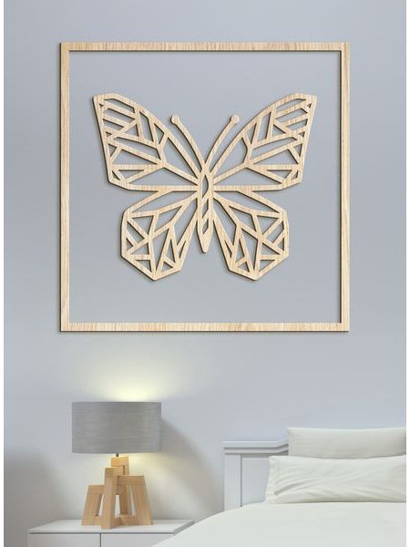 Drevený obraz Motýľ