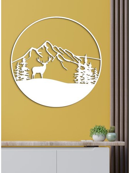 Drevený obraz s motívom Jeleňa