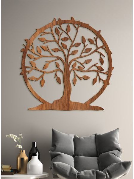 Drevená dekorácia LIFE