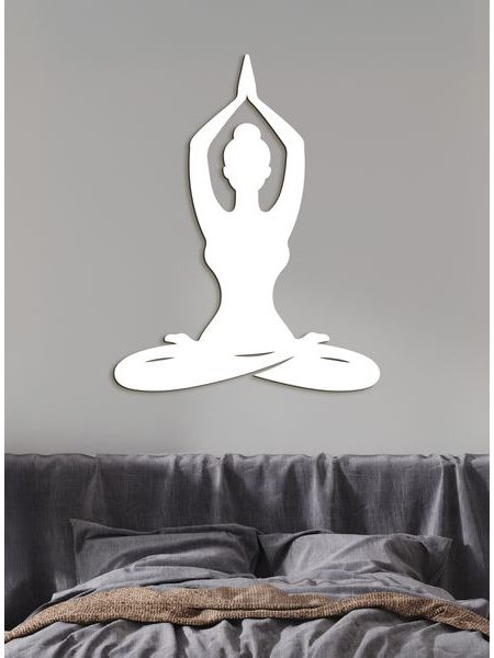 Drevený obraz Harmónia jogy