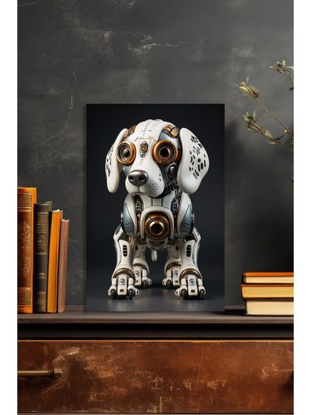Obraz na stenu pes robot