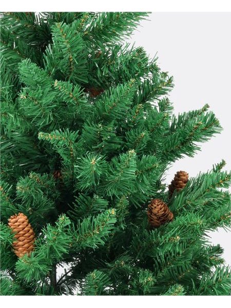 Umelý vianočný stromček Smrek Elegant so šiškami