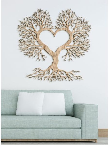 Drevený Strom života a lásky