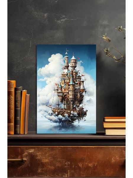 Obraz na stenu dom na lodi