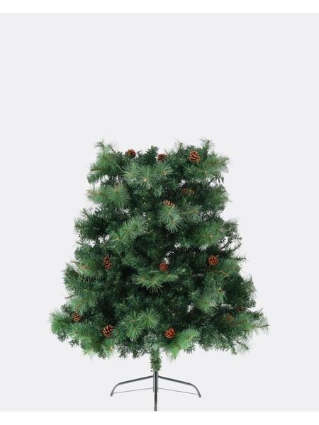 Umelý vianočný stromček Smrek Nórsky so šiškami