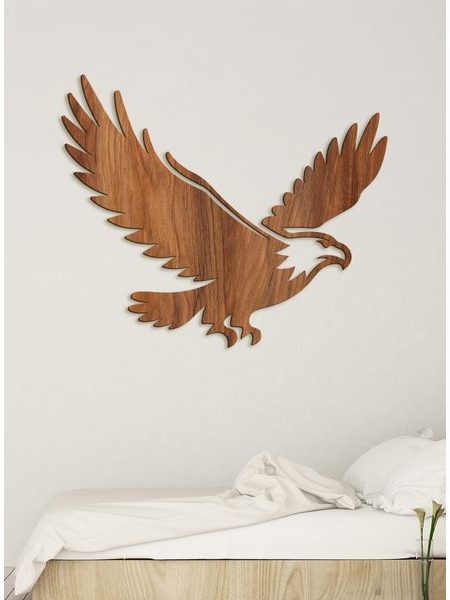 Dřevěná dekorace Orel