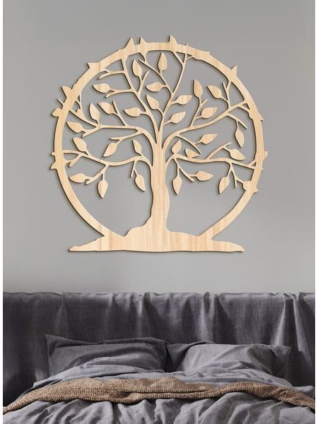 Drevená dekorácia LIFE