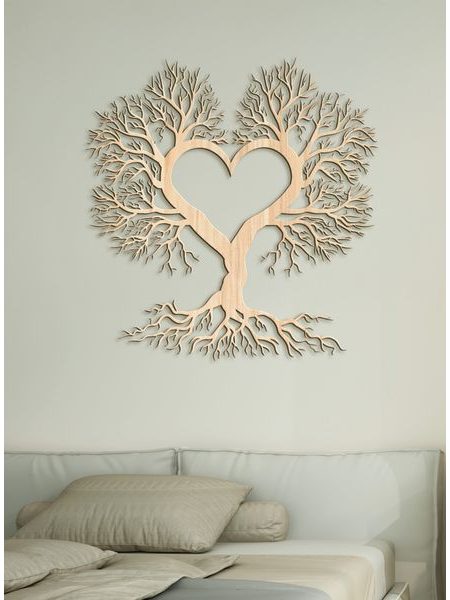 Drevený Strom života a lásky