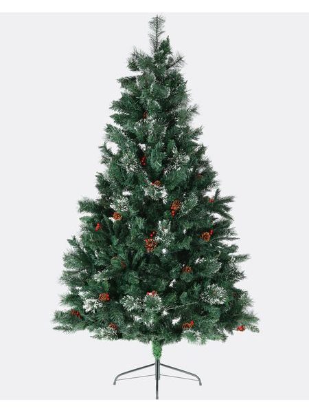 Vianočný stromček Kaukazská borovica s bobuľami a šiškami