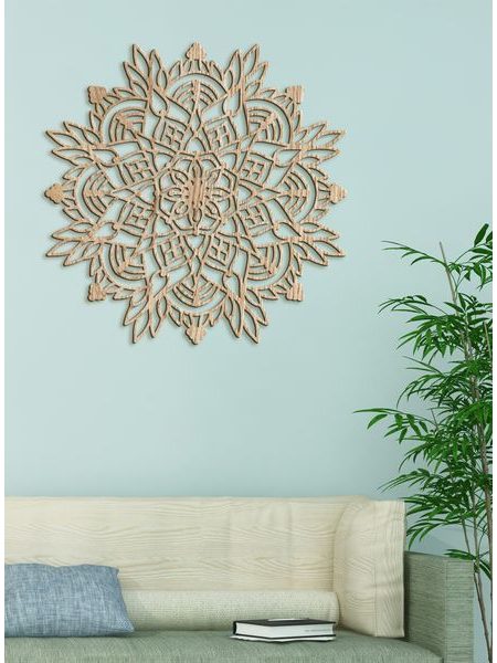 Drevená mandala Harmónia