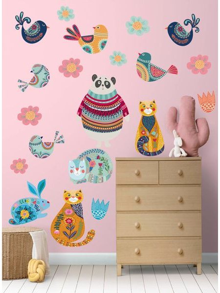 Zvieratká v štýle FOLK