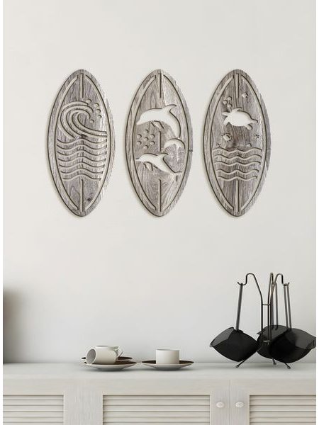 Trojdielny obraz na stenu SEA