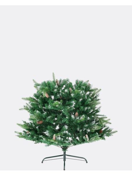 Umelý vianočný stromček Borovica Strieborná so šiškami