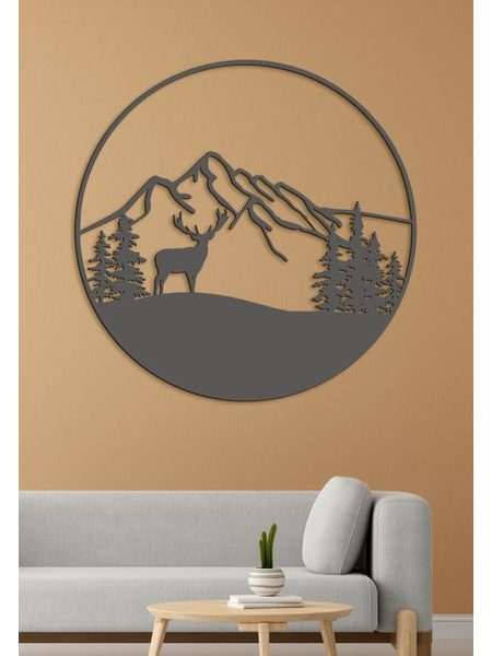 Drevený obraz s motívom Jeleňa