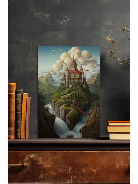 Obraz na stenu zámok