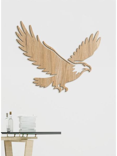 Dřevěná dekorace Orel