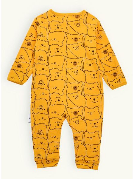 Dojčenské pyžamo VESELÉ MEDVEDÍKY žlté