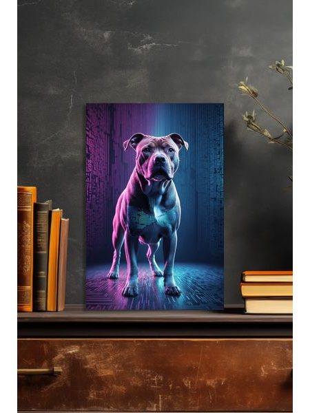 Obraz na stenu Pitbul AI