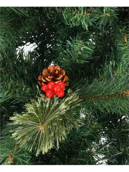 Umelý vianočný stromček Jedľa Švédska s ozdobami