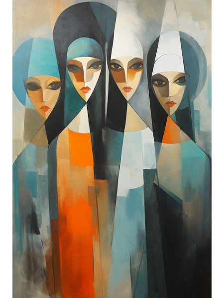 Obraz na stenu v kubizmus