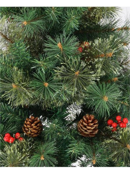 Umelý vianočný stromček Jedľa Švédska s ozdobami