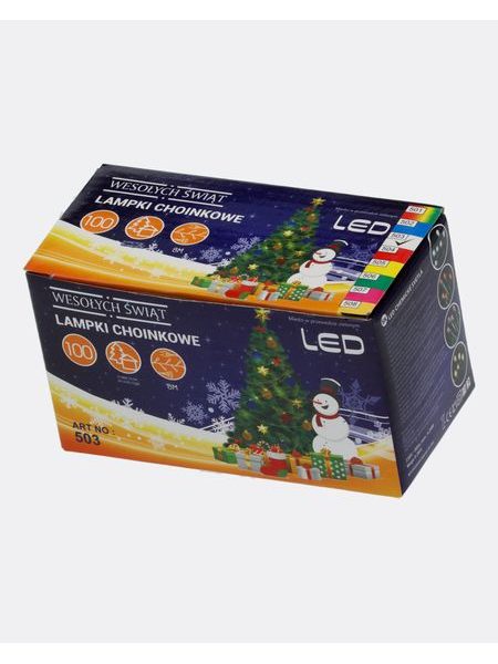 Vianočná LED reťaz - studená biela