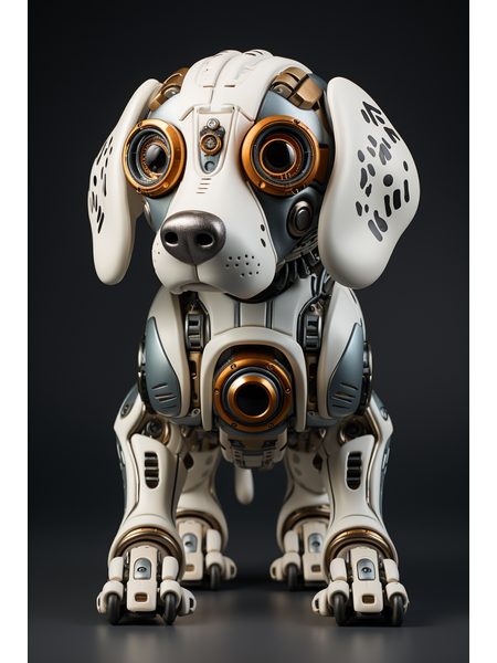 Obraz na stenu pes robot