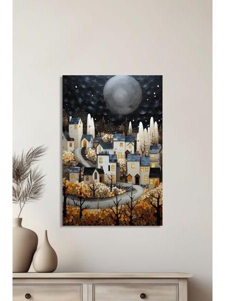 Obraz na stenu umelecké stvárnenie vidieka