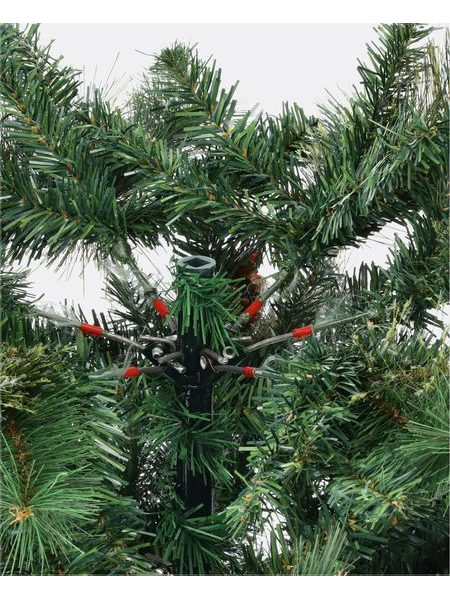 Umelý vianočný stromček Jedľa Švédska s ozdobami