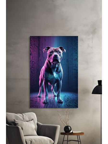 Obraz na stenu Pitbul AI