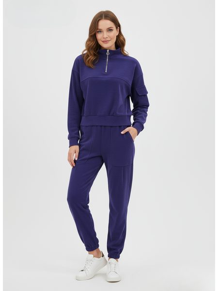 Dámská tepláková souprava fialová