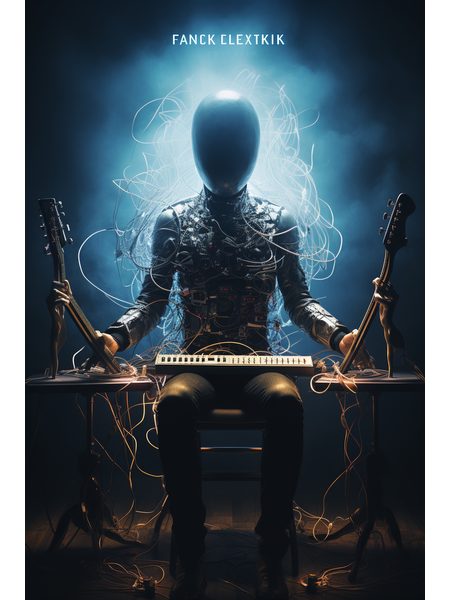 Obraz na stenu gitarista