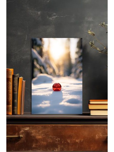 Obraz na stenu zasnežená krajina