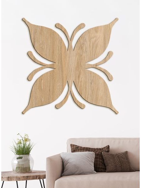Dřevěná dekorace Motýlí křídla