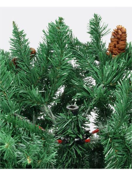 Umelý vianočný stromček Smrek Elegant so šiškami