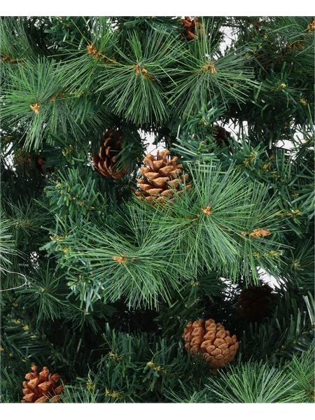 Umelý vianočný stromček Smrek Nórsky so šiškami