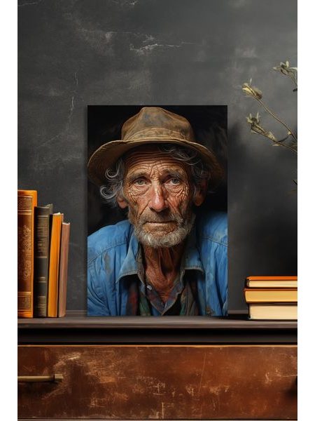 Obraz na stenu - Tvár starého muža