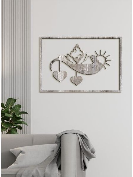 Drevený obraz na stenu Západ slnka