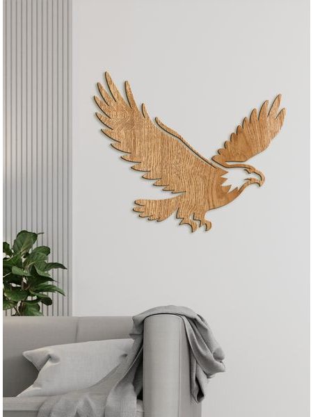 Dřevěná dekorace Orel