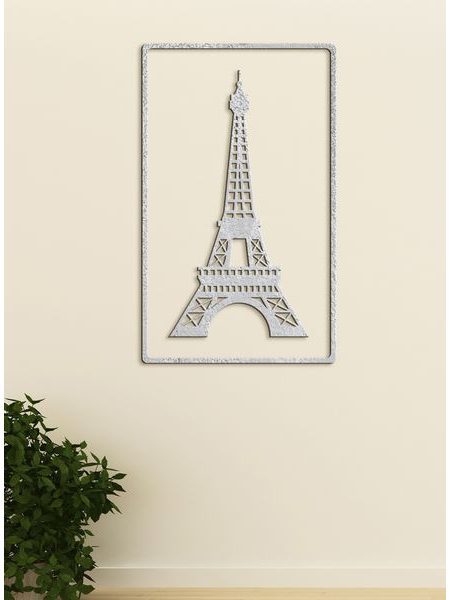 Dřevěný obrázek Eiffelovy věže
