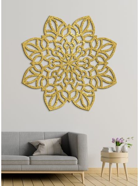 Mandala na stěně AURA