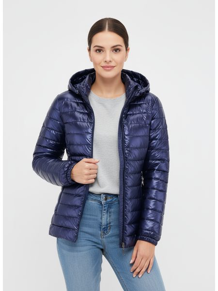 Dámska prechodná bunda tmavomodrá