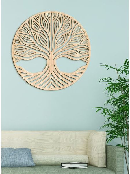 Drevený Strom života, rastu a sily