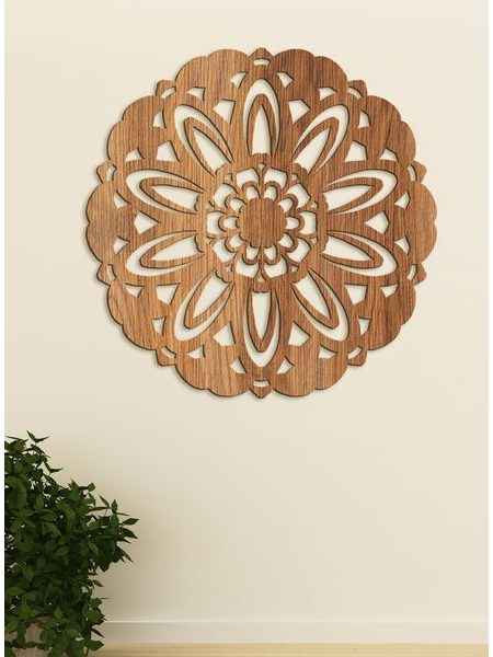 Drevená mandala LUJZA