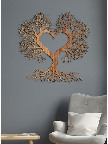 Drevený Strom života a lásky