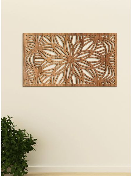 Luxusná drevena mandala LÁSKA