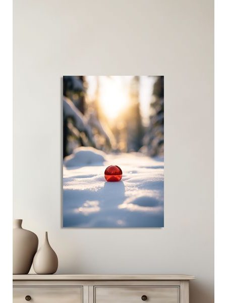 Obraz na stenu zasnežená krajina