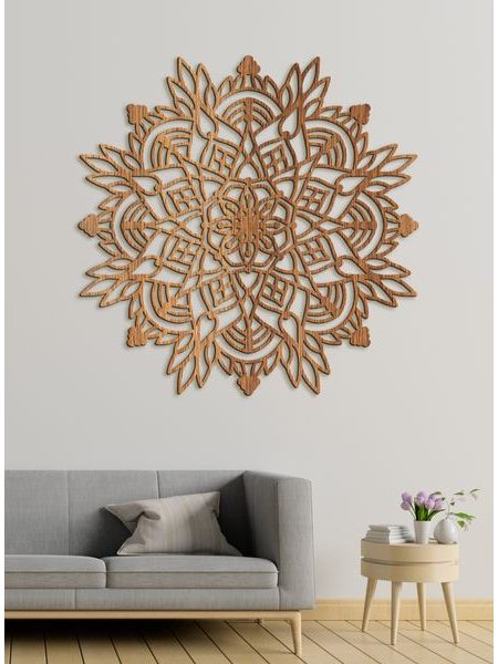 Drevená mandala Harmónia