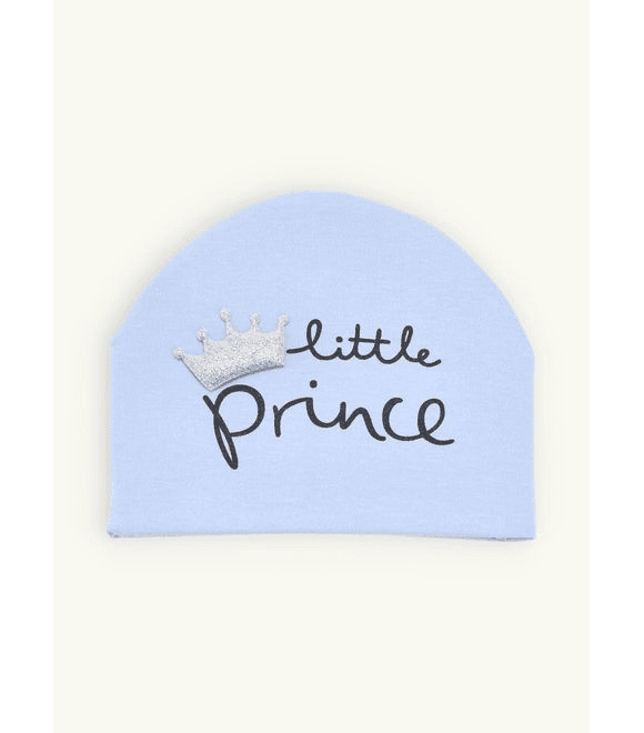 Detská čiapka Malý princ svetlomodrá